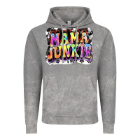 Cloud Rock Mama junkie Mother's Day Vintage Hoodie - FaDigitalArtStudio
