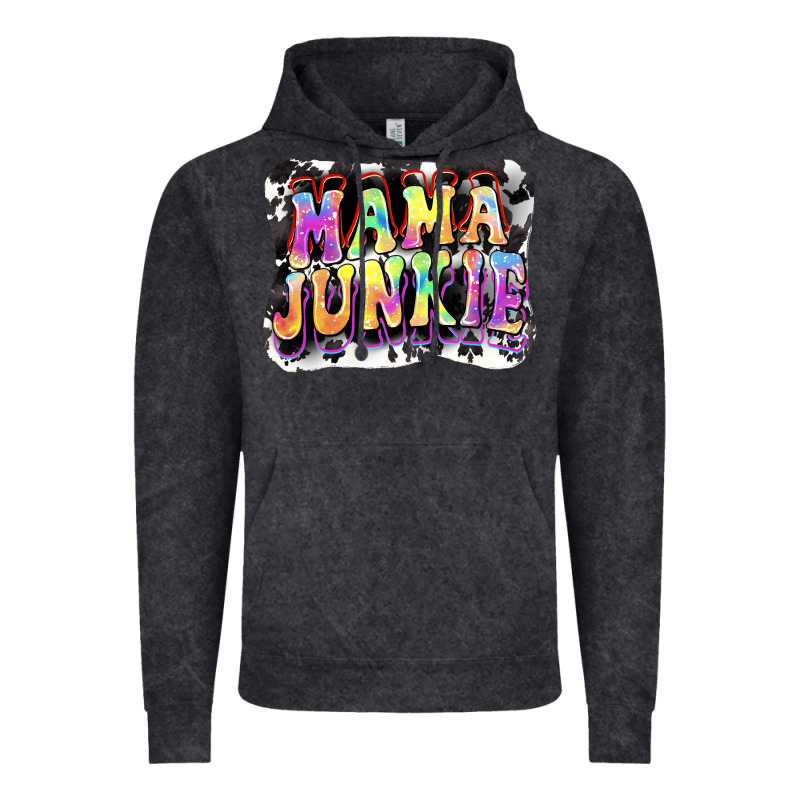 Mama Junkie Mother's Day Vintage Hoodie by FaDigitalArtStudio | Teevron