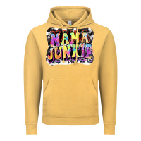 Vintage Mustard Mama junkie Mother's Day Vintage Hoodie - FaDigitalArtStudio