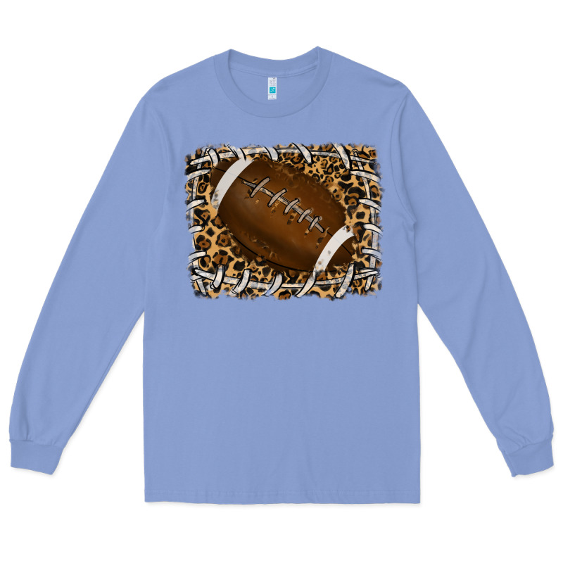 Leopard American Football Backround Long Sleeve Tee by RanaPortraitStore | Teevron