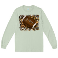 Matcha leopard american football backround Long Sleeve Tee - RanaPortraitStore