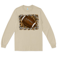 Mushroom leopard american football backround Long Sleeve Tee - RanaPortraitStore