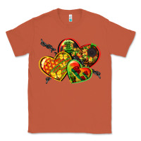 Copper juneteenth hearts Classic Tee - CowGirlArtShop
