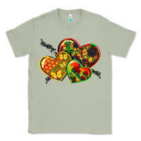 Matcha juneteenth hearts Classic Tee - CowGirlArtShop