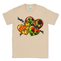 Mushroom juneteenth hearts Classic Tee - CowGirlArtShop