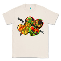 Natural juneteenth hearts Classic Tee - CowGirlArtShop