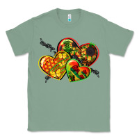 Sage juneteenth hearts Classic Tee - CowGirlArtShop