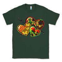 Sports Green juneteenth hearts Classic Tee - CowGirlArtShop