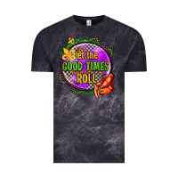 Cloud Black let the good times roll olivia Vintage Tee - OliviaCreatesArt