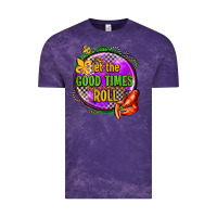 Cloud Purple let the good times roll olivia Vintage Tee - OliviaCreatesArt