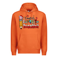 Carrot Santa Favorite Teacher Premium Hoodie - CowhideDigitalArt