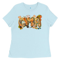 Baby Blue fall cma Ladies Tee - CowGirlArtShop