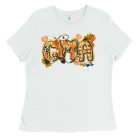 White fall cma Ladies Tee - CowGirlArtShop
