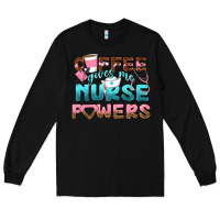 Black coffee gives me nurse powers bbs Long Sleeve Tee - BundleAndBundleShop