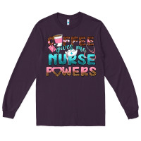 Plum coffee gives me nurse powers bbs Long Sleeve Tee - BundleAndBundleShop