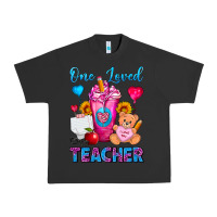 Pigment Black One Loved Teacher Valentines Day Cold Drink Frappe Urban Heavy Tee - FaDigitalArtStudio