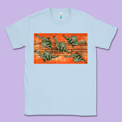 Dinosaur Brontosaurus Sippy Cup Classic Tee Designed By Artiststas