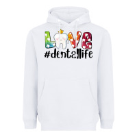 White love dentallife Heavyweight Hoodie - AdoDesignShop
