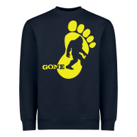 Navy bigfoot Heavyweight Sweatshirt - artisFamous