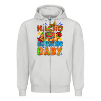 Dove Grey nacho average baby with nacho 2 Zipper Hoodie - AdoDesignShop