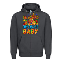 Smoke nacho average baby with nacho 2 Zipper Hoodie - AdoDesignShop