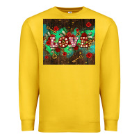 Lemon love  and leopard with keys Premium Sweatshirt - AdoDesignShop