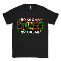 Black no sugar no cream black Classic Tee - CowGirlArtShop