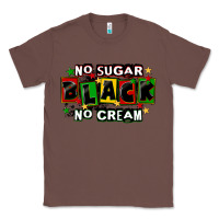 Chestnut no sugar no cream black Classic Tee - CowGirlArtShop