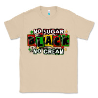 Mushroom no sugar no cream black Classic Tee - CowGirlArtShop