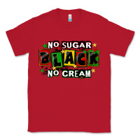 Red no sugar no cream black Classic Tee - CowGirlArtShop
