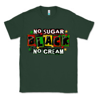Sports Green no sugar no cream black Classic Tee - CowGirlArtShop