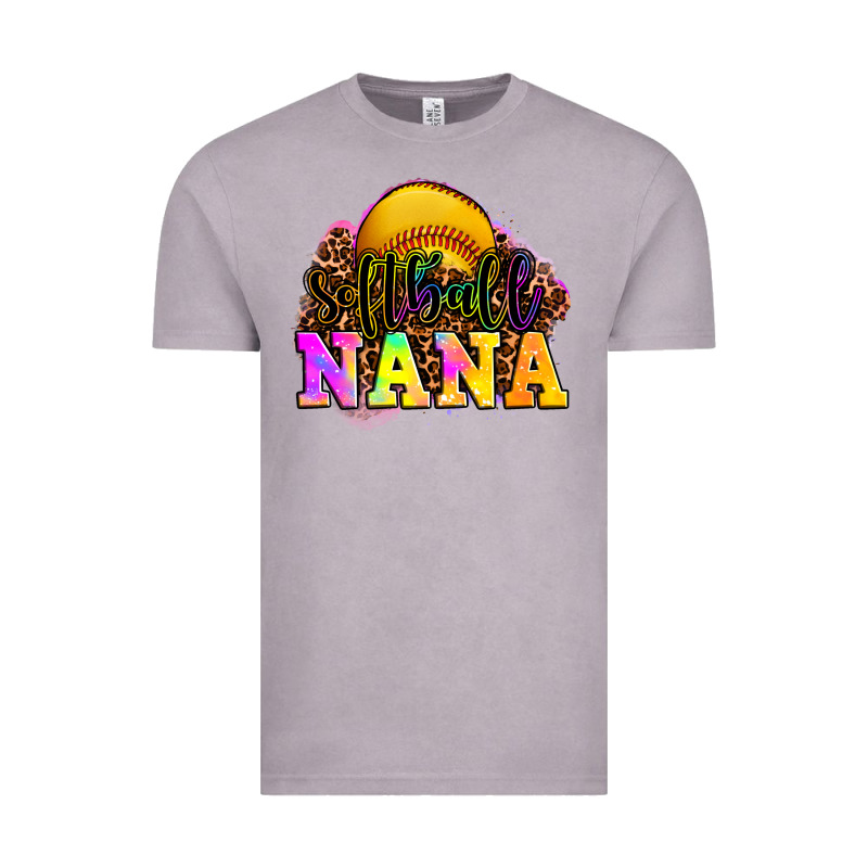 Softball Nana Vintage Tee by OliviaCreatesArt | Teevron