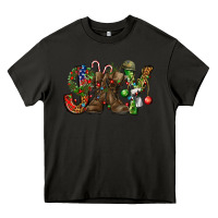 Asphalt Army Christmas Joy Heavy Core Tee - NancyCooperArtShop