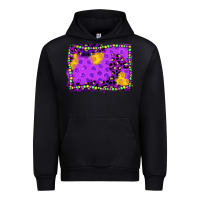 Black mardi gras background Urban Hoodie - JahusDesignShop