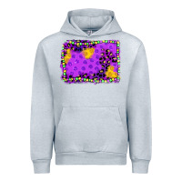Heather Grey mardi gras background Urban Hoodie - JahusDesignShop