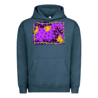 Pigment Midnight Navy mardi gras background Urban Hoodie - JahusDesignShop