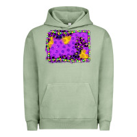 Pigment Oil Green mardi gras background Urban Hoodie - JahusDesignShop