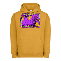 Pigment Peanut Butter mardi gras background Urban Hoodie - JahusDesignShop
