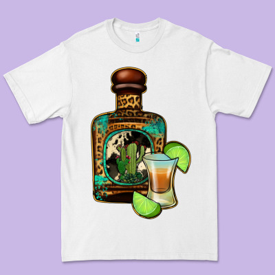 Tequila Squad Premium Tee Designed By Jasminsmagicworld