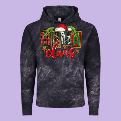 Christmas Mama Claus Mother's Day Vintage Hoodie Designed By Fadigitalartstudio