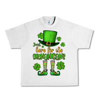 Lunar Rock Just here for the shenanigans St. Patrick's Urban Heavy Tee - OliviaCreatesArt