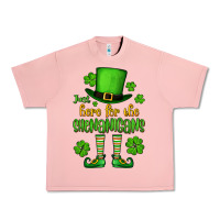 Salmon Just here for the shenanigans St. Patrick's Urban Heavy Tee - OliviaCreatesArt