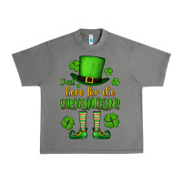 Tornado Just here for the shenanigans St. Patrick's Urban Heavy Tee - OliviaCreatesArt