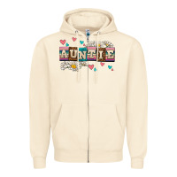 Sandshell daisy auntie Zipper Hoodie - AdoDesignShop