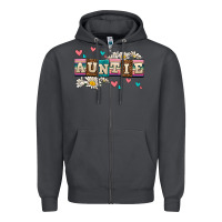 Smoke daisy auntie Zipper Hoodie - AdoDesignShop
