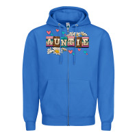 True Royal daisy auntie Zipper Hoodie - AdoDesignShop