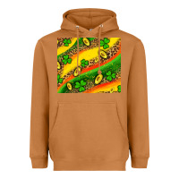 Meerkat st patricks coin and shamrock Heavyweight Hoodie - AdoDesignShop