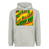 Moon Dust st patricks coin and shamrock Heavyweight Hoodie - AdoDesignShop