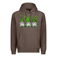 Coffee st patricks gnomes Premium Hoodie - Jasminsmagicworld