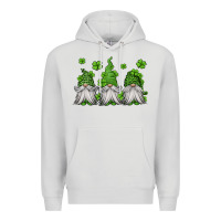 Dove Grey st patricks gnomes Premium Hoodie - Jasminsmagicworld